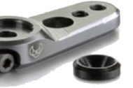 Absima Aluminum 25T Futaba, Savox, Clamp on Single/Double Servo Horn 2030032